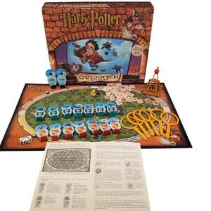 Harry Potter Quidditch The Game COMPLETE University Game Board Game